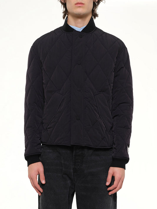 Image of Coats & Jackets. Product name - Padded Jacket in Black colour by brand - AMI PARIS