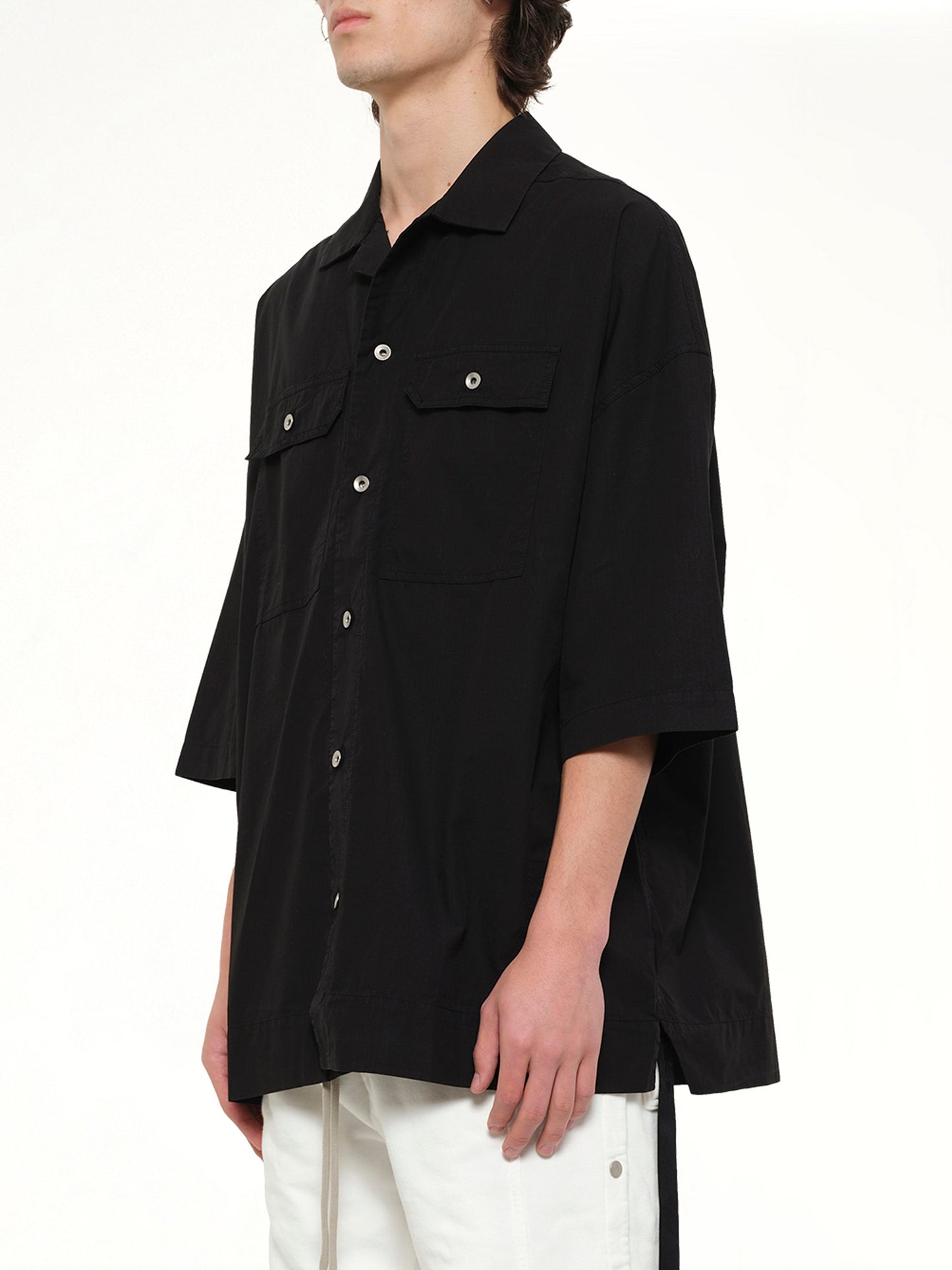 RICK OWENS DRKSHDW Magnum Tommy Shirt (Black)