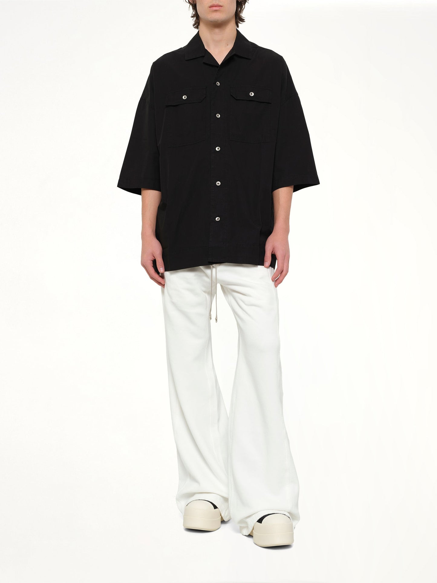 RICK OWENS DRKSHDW Magnum Tommy Shirt (Black)