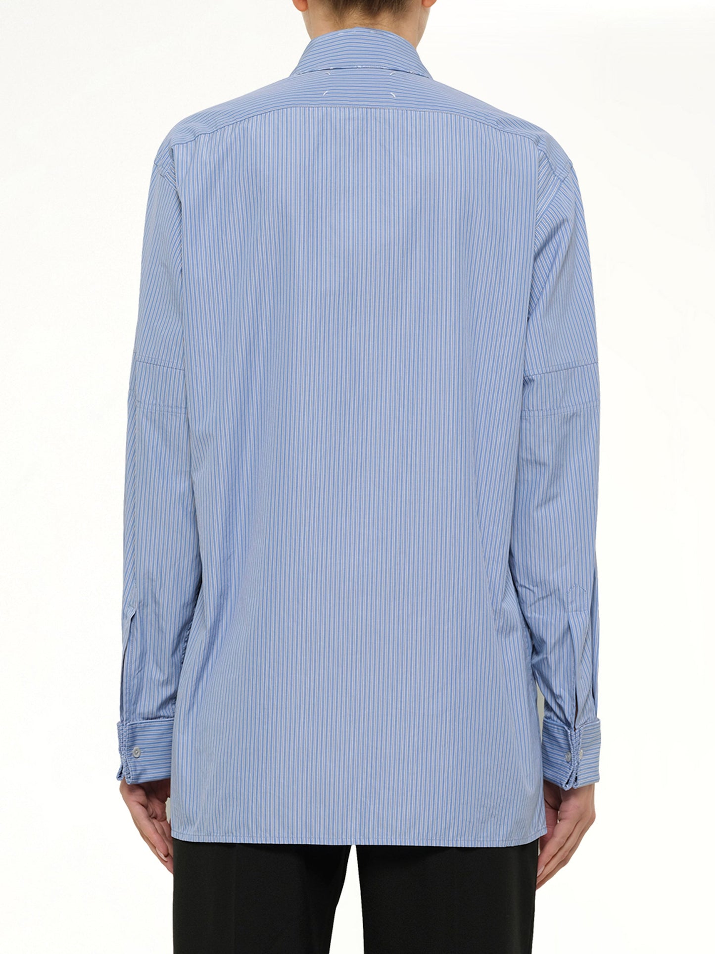 MAISON MARGIELA Stripe Shirt (Blue)