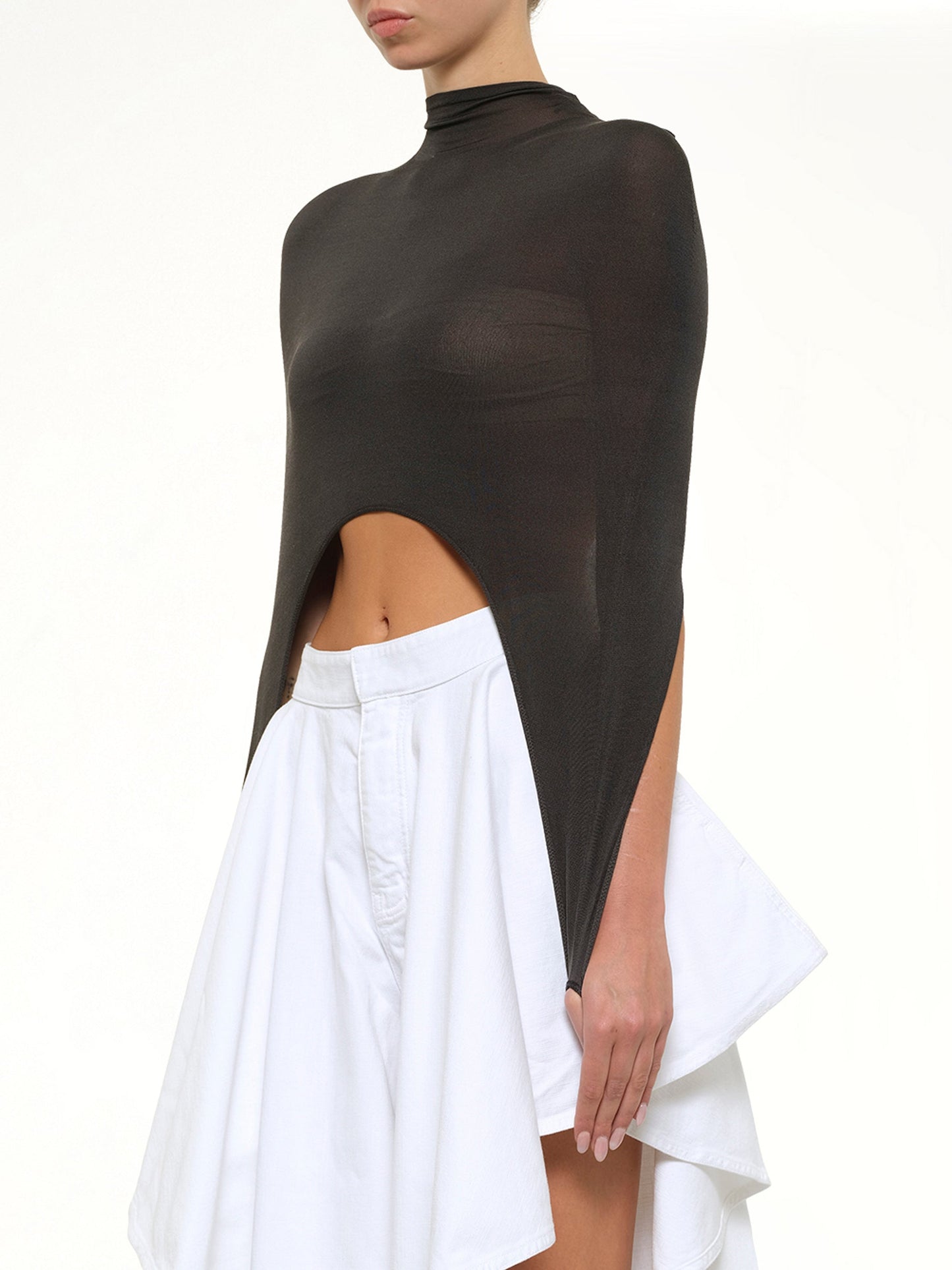 ALAIA Tension Top (Grey)