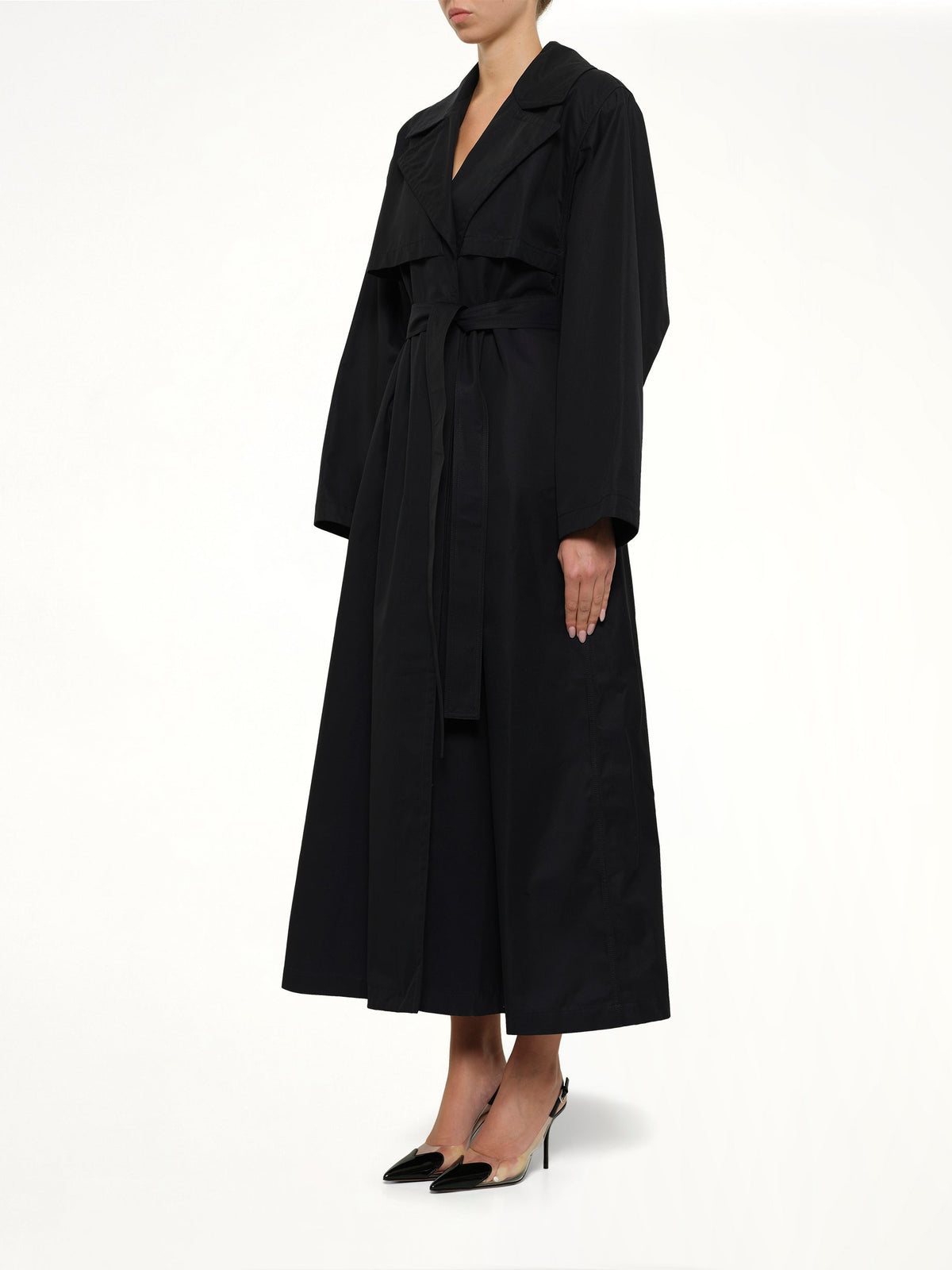 ALAIA Trench Coat (Navy)