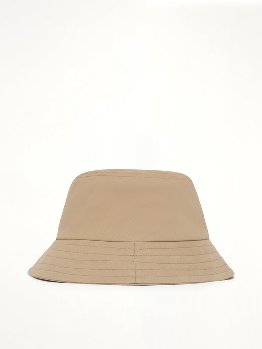PARIS Black Ami De Coeur Bucket Hat (Beige)