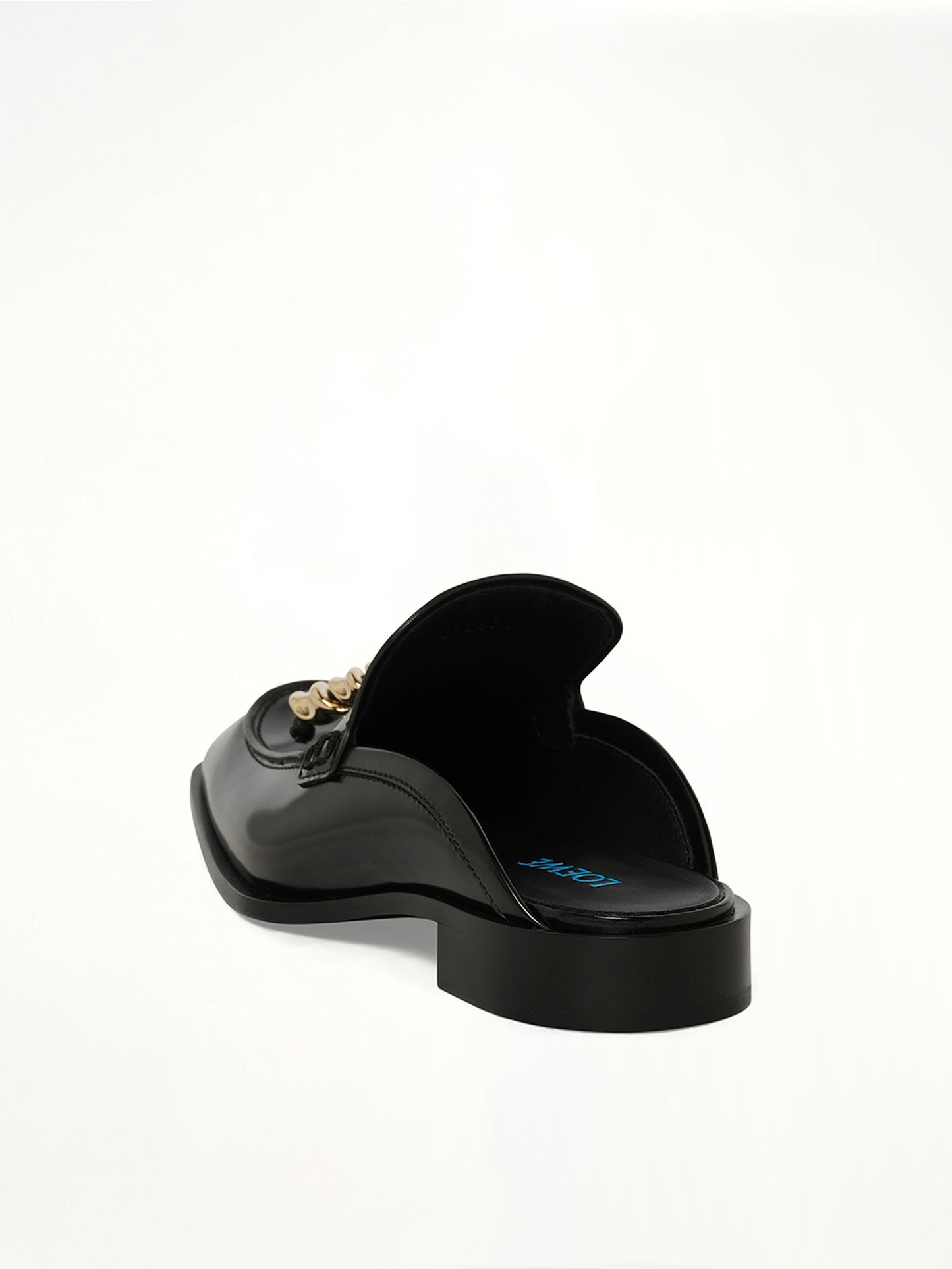 LOEWE Edge Loafer Mule (Black)