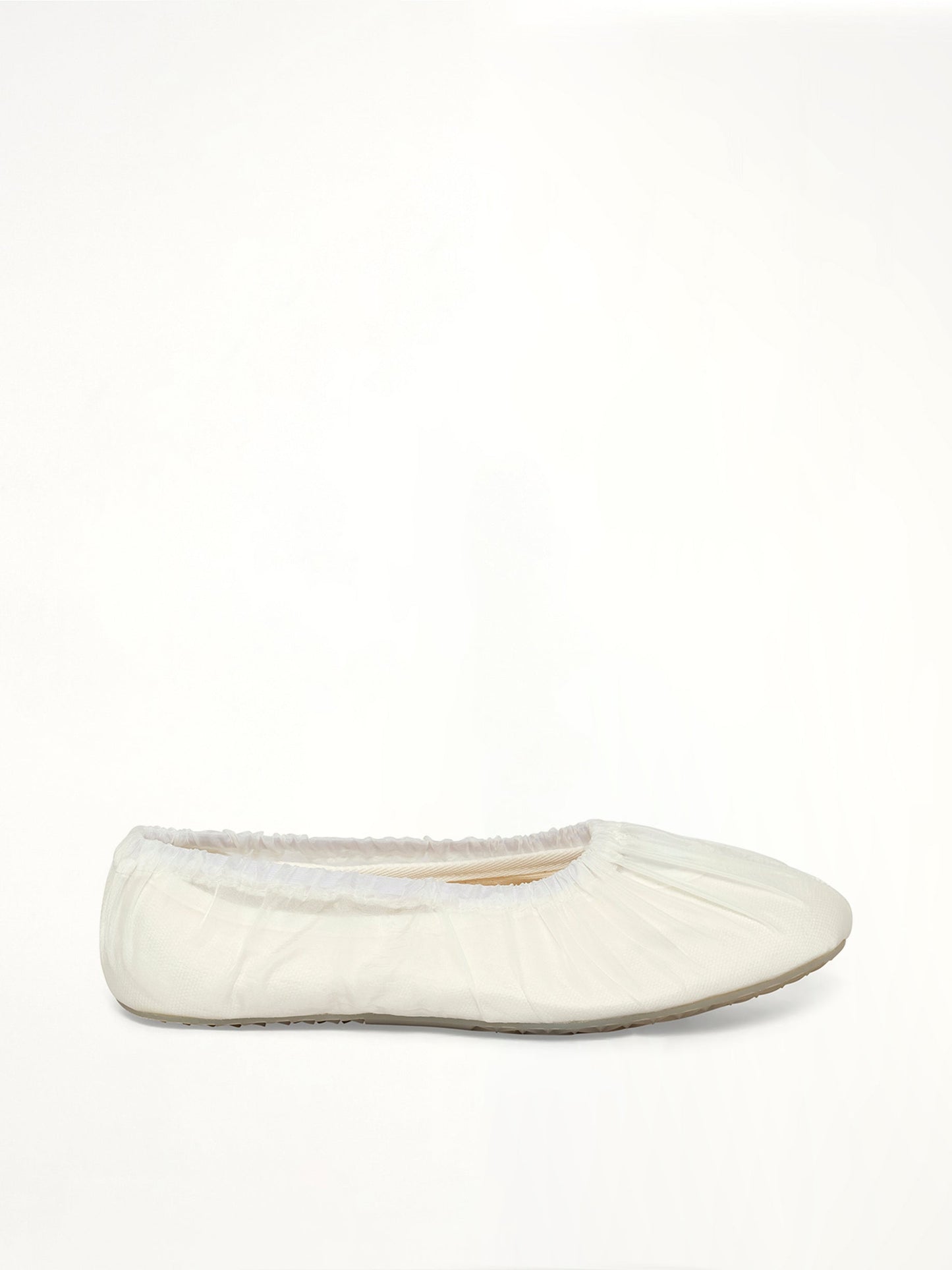 Image of Sneakers. Product name - Replica Ballerina in White colour by brand - MAISON MARGIELA