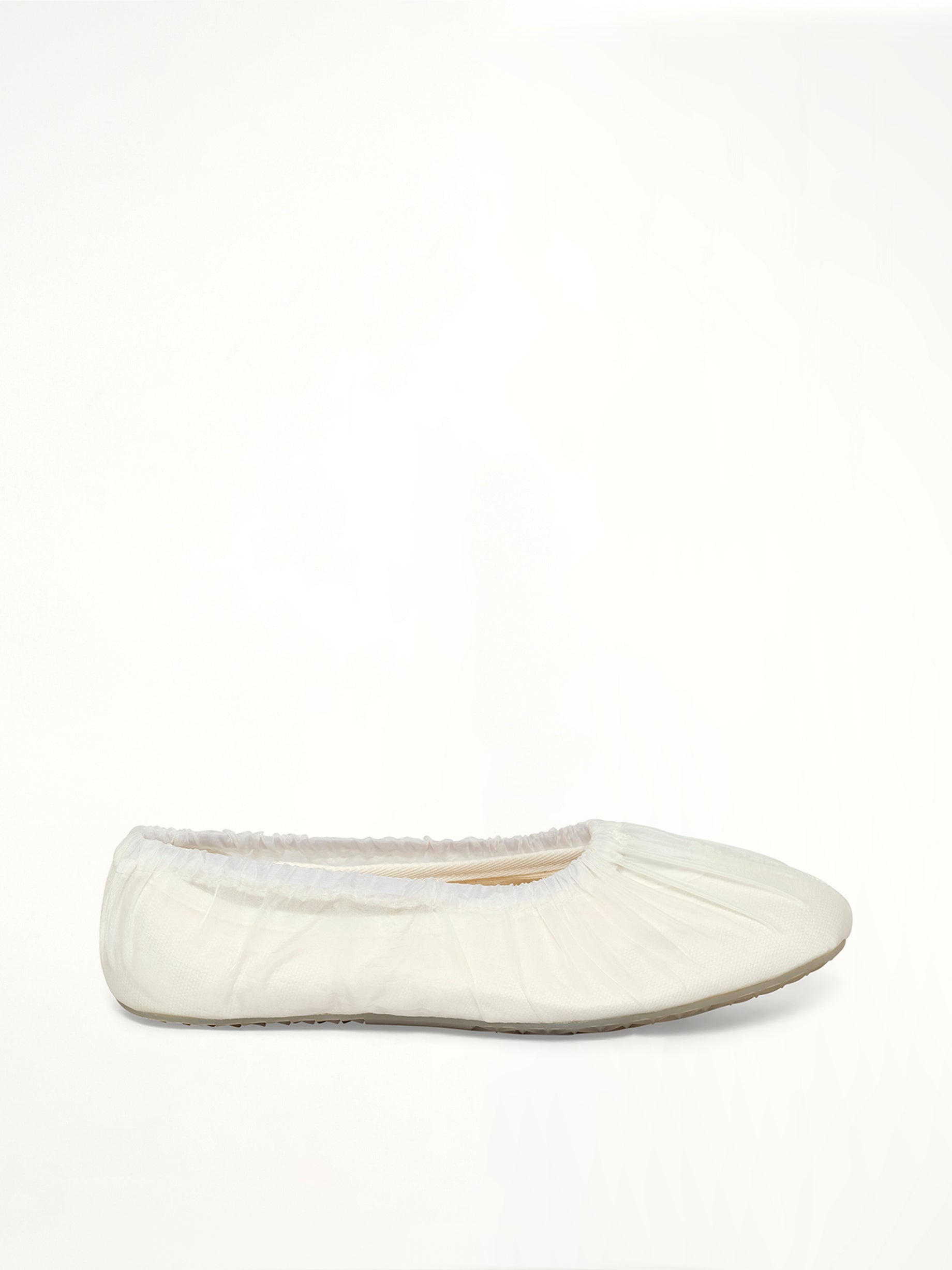 Image of Sneakers. Product name - Replica Ballerina in White colour by brand - MAISON MARGIELA