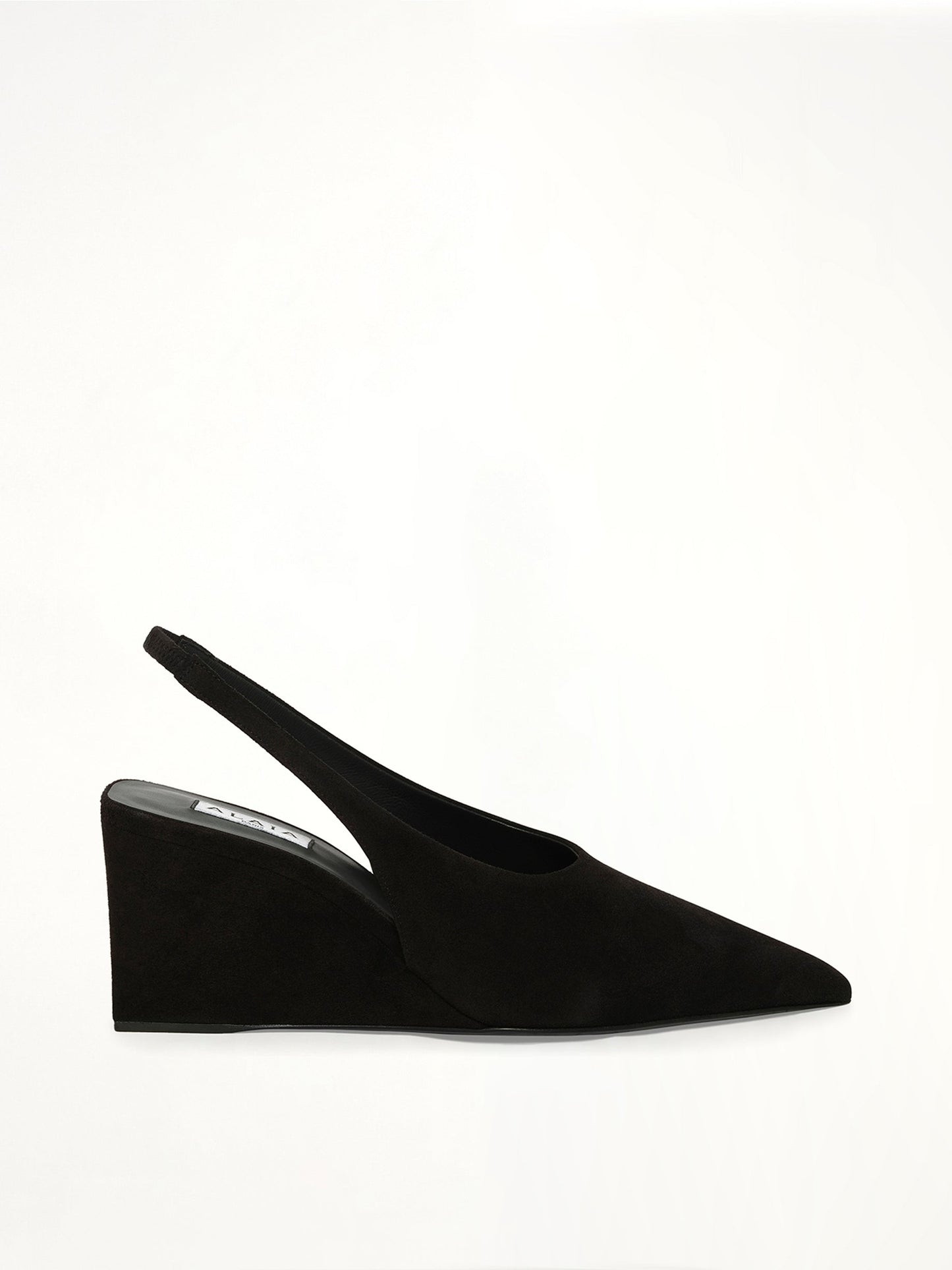 Image of Sandals. Product name - Slingbacks H75 in Black colour by brand - ALAIA