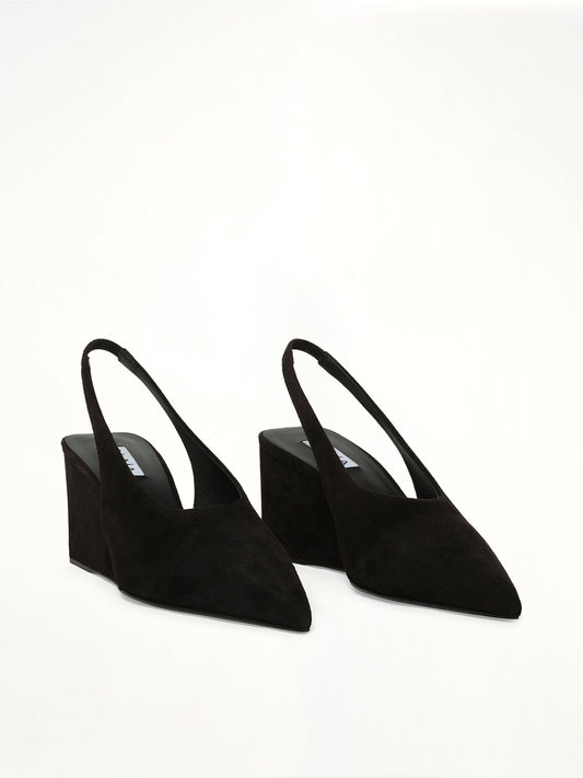 ALAIA Slingbacks H75 (Black)