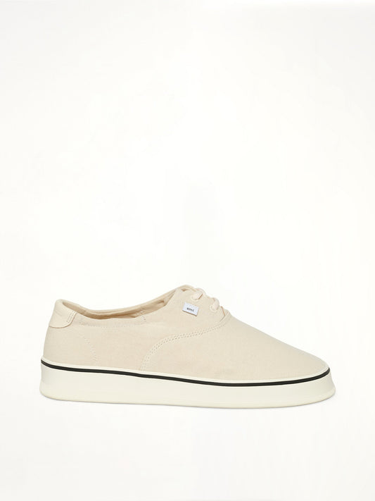 Image of Sneakers. Product name - Tennis Sneakers in White colour by brand - AMI PARIS