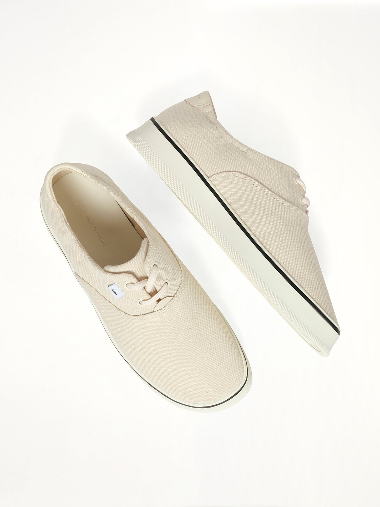 AMI PARIS Tennis Sneakers (White)