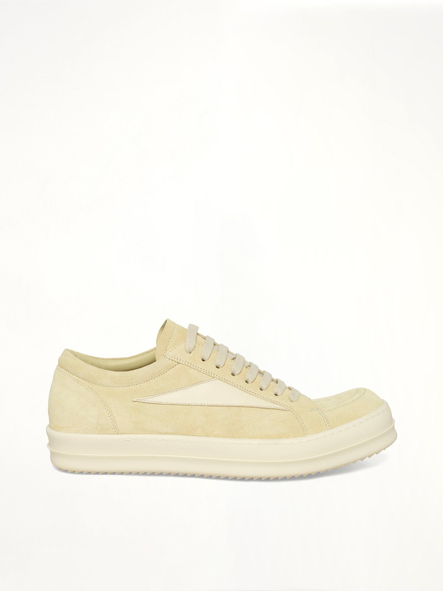 Image of Sneakers. Product name - Vintage Sneaks in Beige colour by brand - RICK OWENS