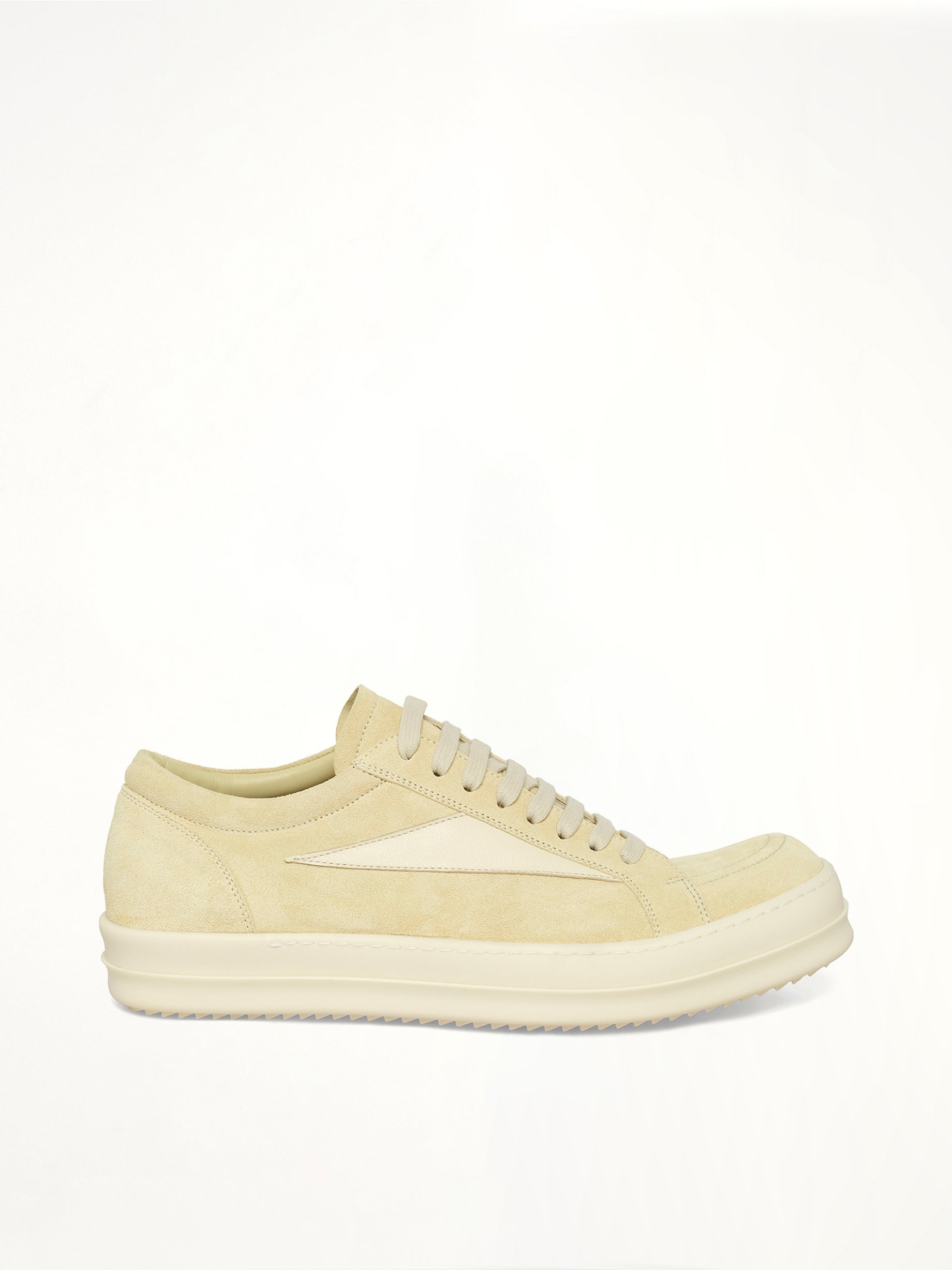 Image of Sneakers. Product name - Vintage Sneaks in Beige colour by brand - RICK OWENS