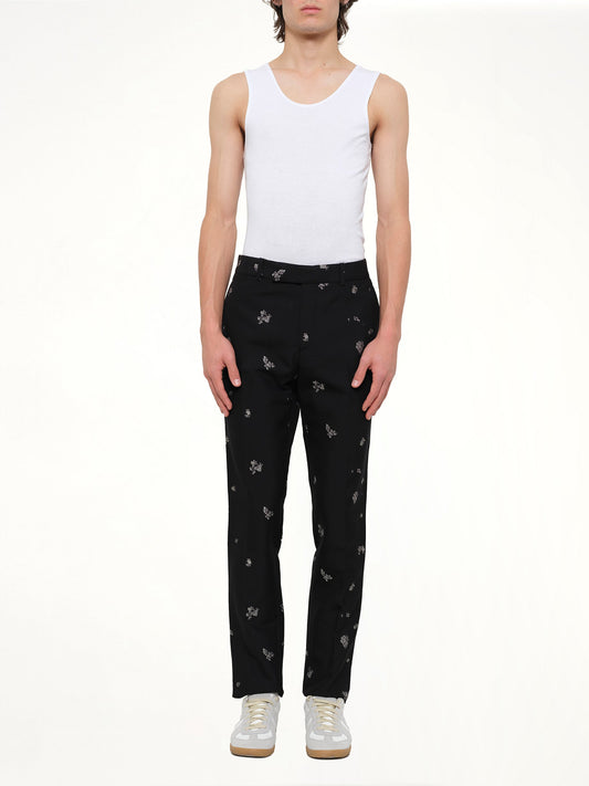 ALEXANDER MCQUEEN Fitted Pants (Black)
