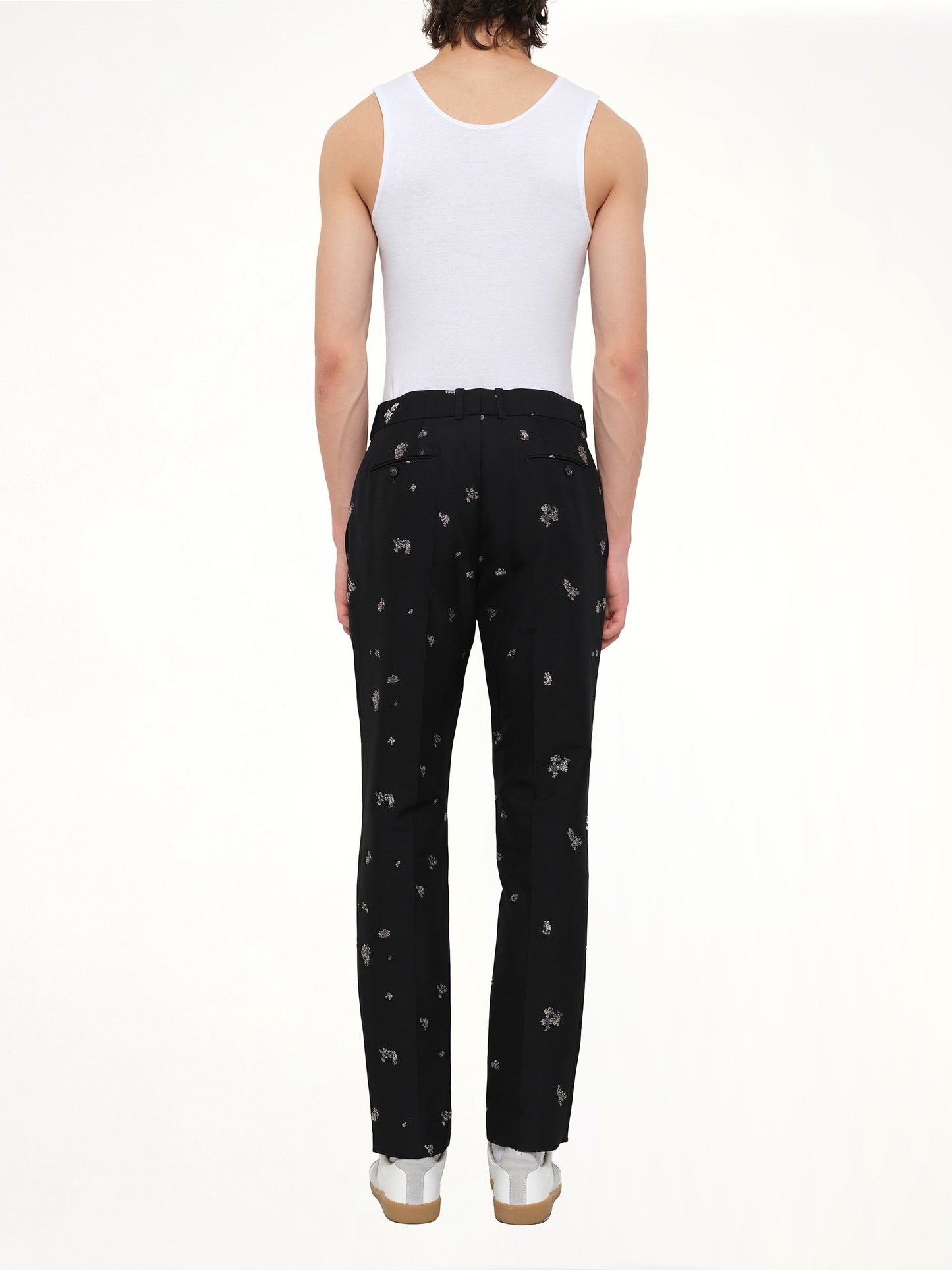 ALEXANDER MCQUEEN Fitted Pants (Black)