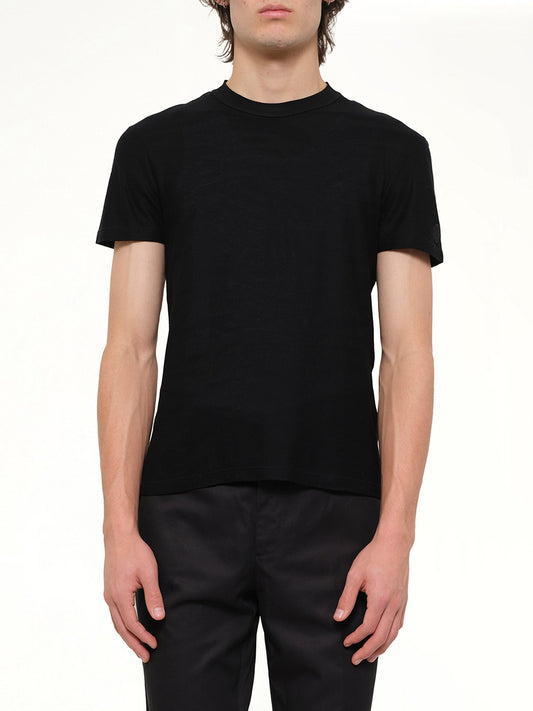 Image of Shirts. Product name - T Shirt in Black colour by brand - ALEXANDER MCQUEEN