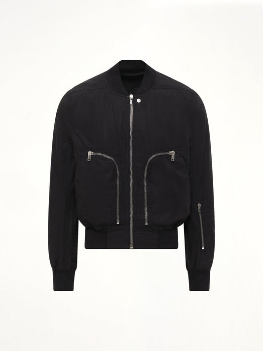 RICK OWENS DRKSHDW Bauhaus Flight Jacket (Black)