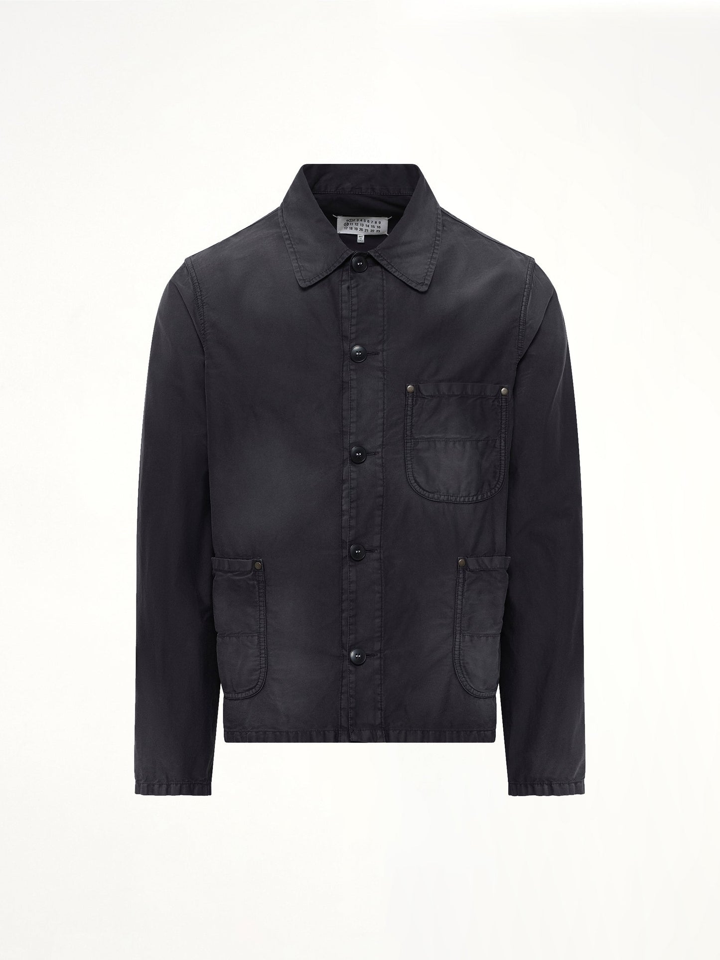 MAISON MARGIELA Brushed Moleskin Jacket (Black)