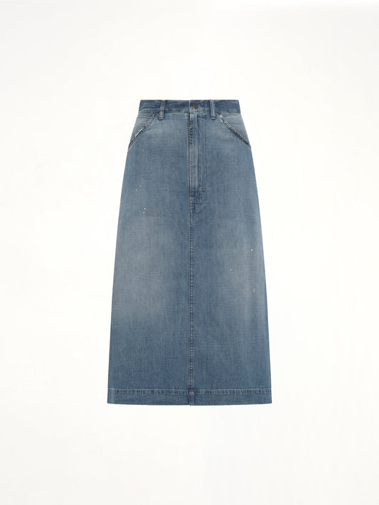 MAISON MARGIELA Denim Skirt (Blue)