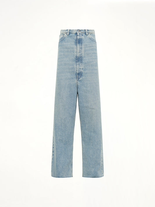 MAISON MARGIELA Dropped Crotch Jeans (Blue)