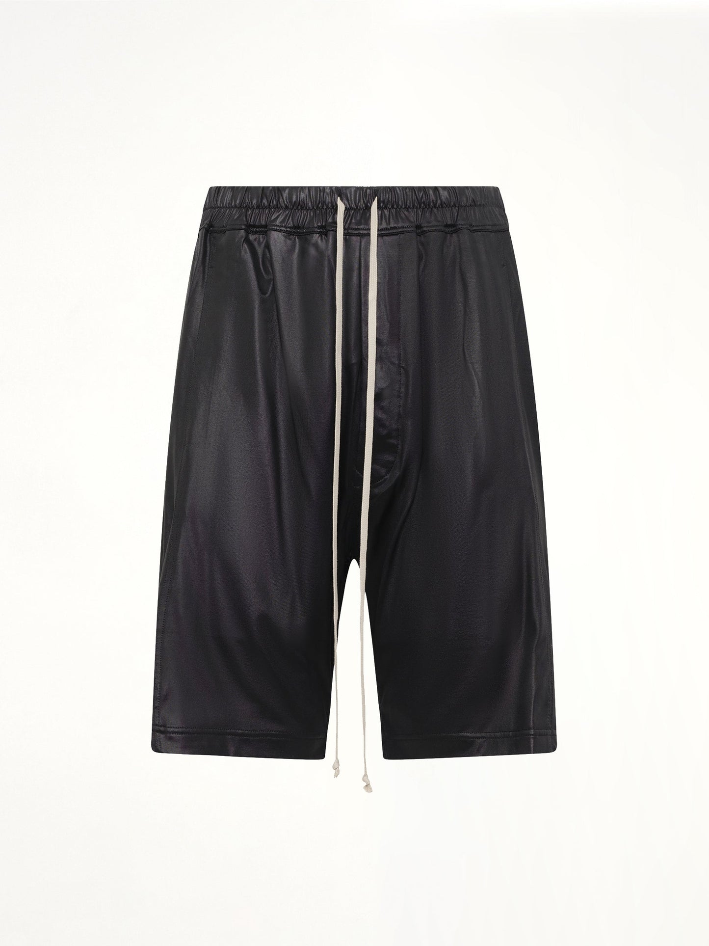 RICK OWENS DRKSHDW Light Wide Pusher Shorts (Black)