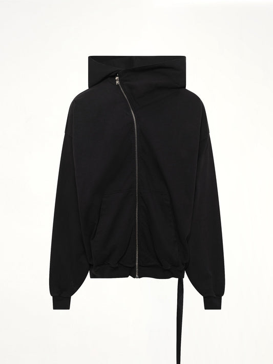 RICK OWENS DRKSHDW Mountain Hun Hoodie (Black)