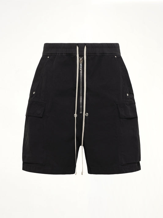 RICK OWENS DRKSHDW Cargobela Shorts (Black)