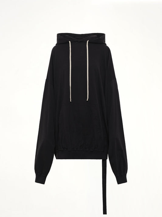 RICK OWENS DRKSHDW Hun Hoodie (Black)