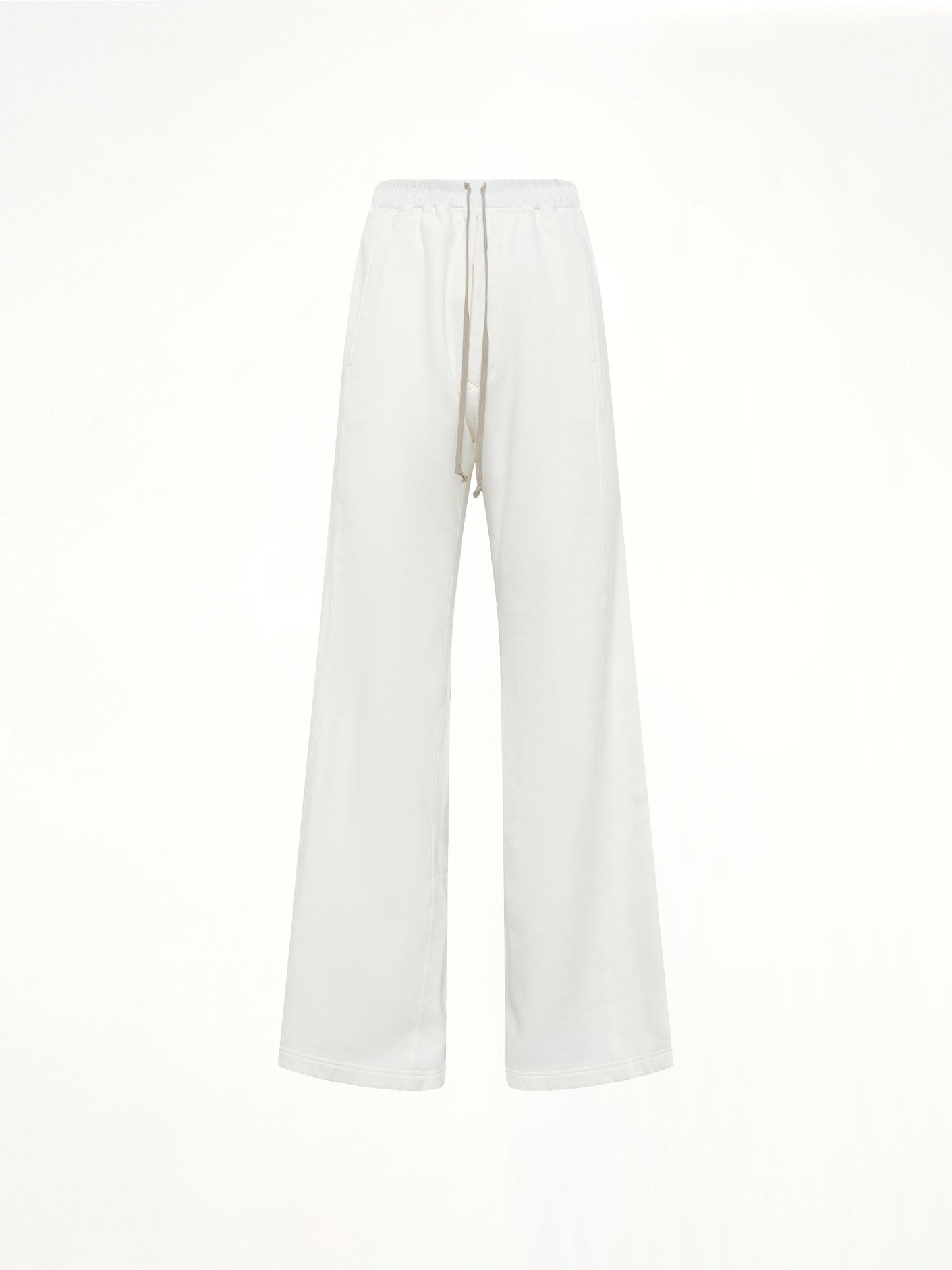 RICK OWENS DRKSHDW Wide Pusher Pants (White)