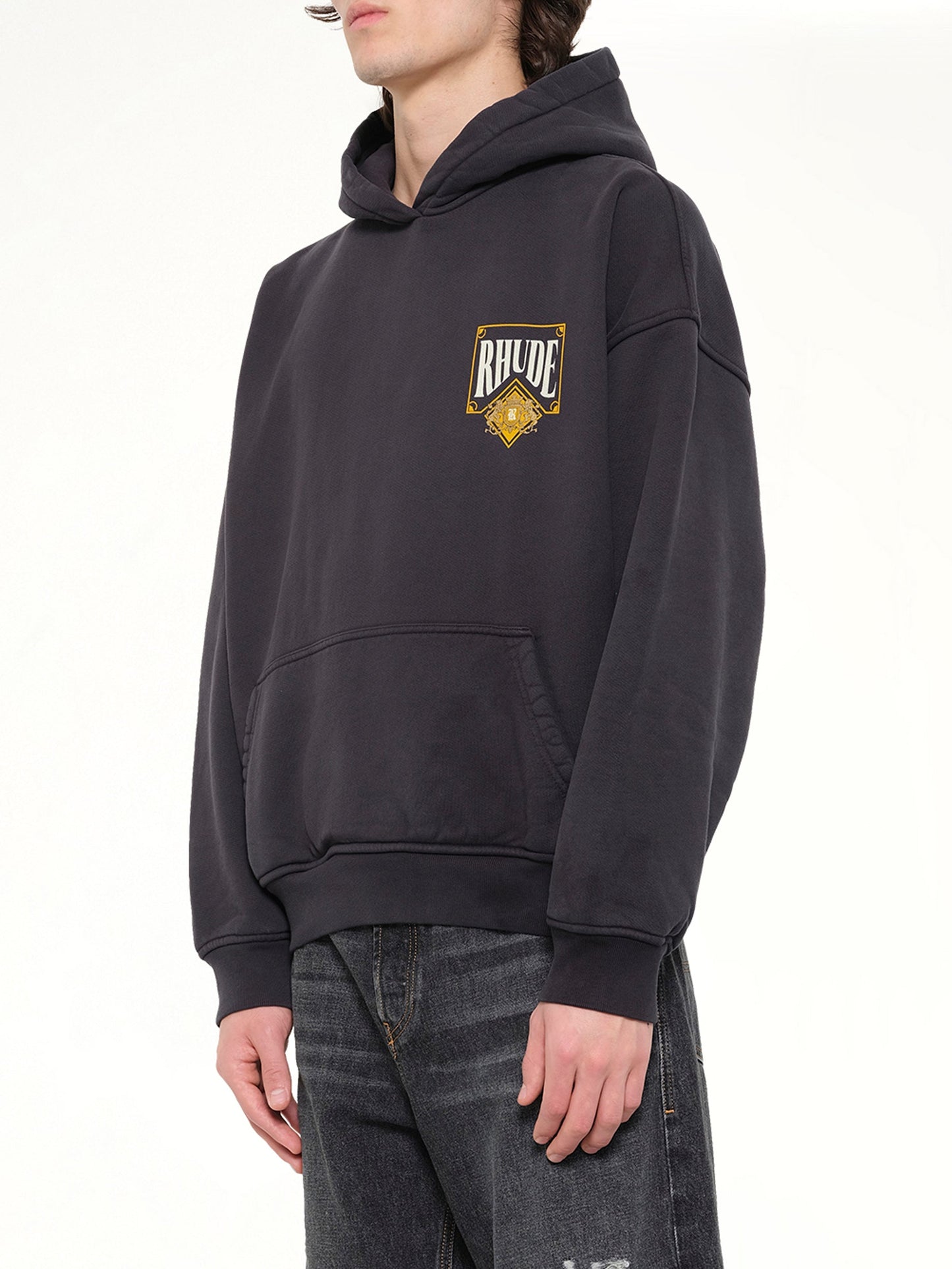 Rhude Playing Card Hoodie (Black)