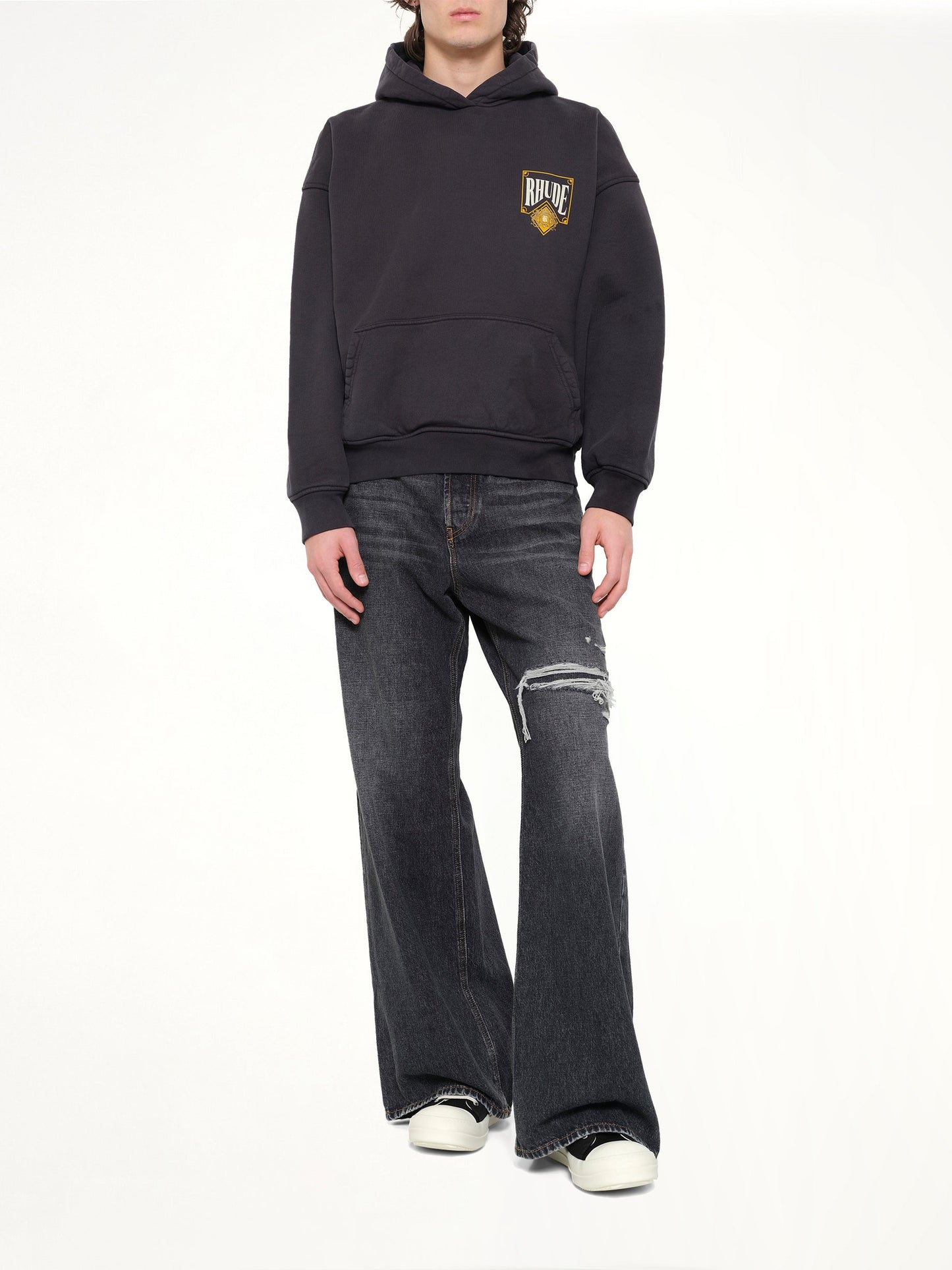 Rhude Playing Card Hoodie (Black)