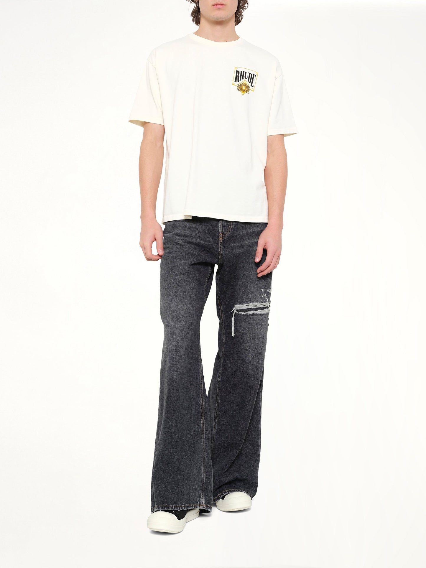 Rhude Playing Card T-Shirt (White)