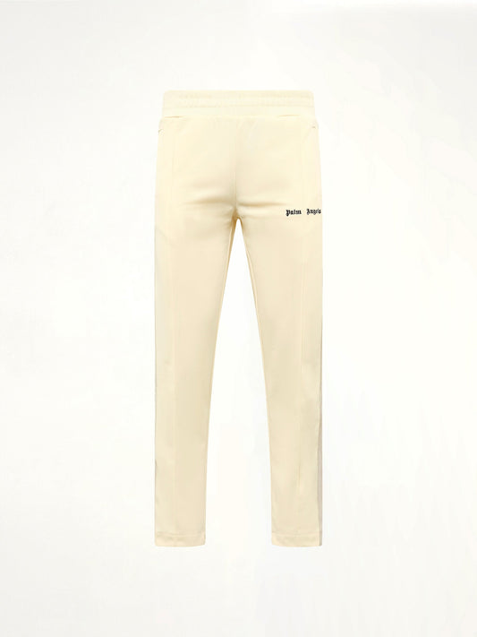 PALM ANGELS Classic Logo Track Pants (White)