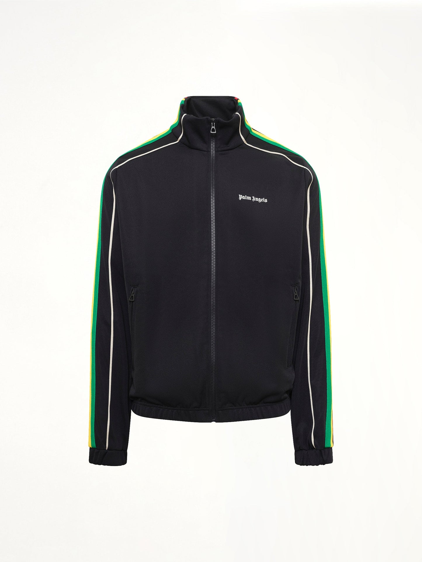 PALM ANGELS J Classic Logo Vint Track Top (Black)