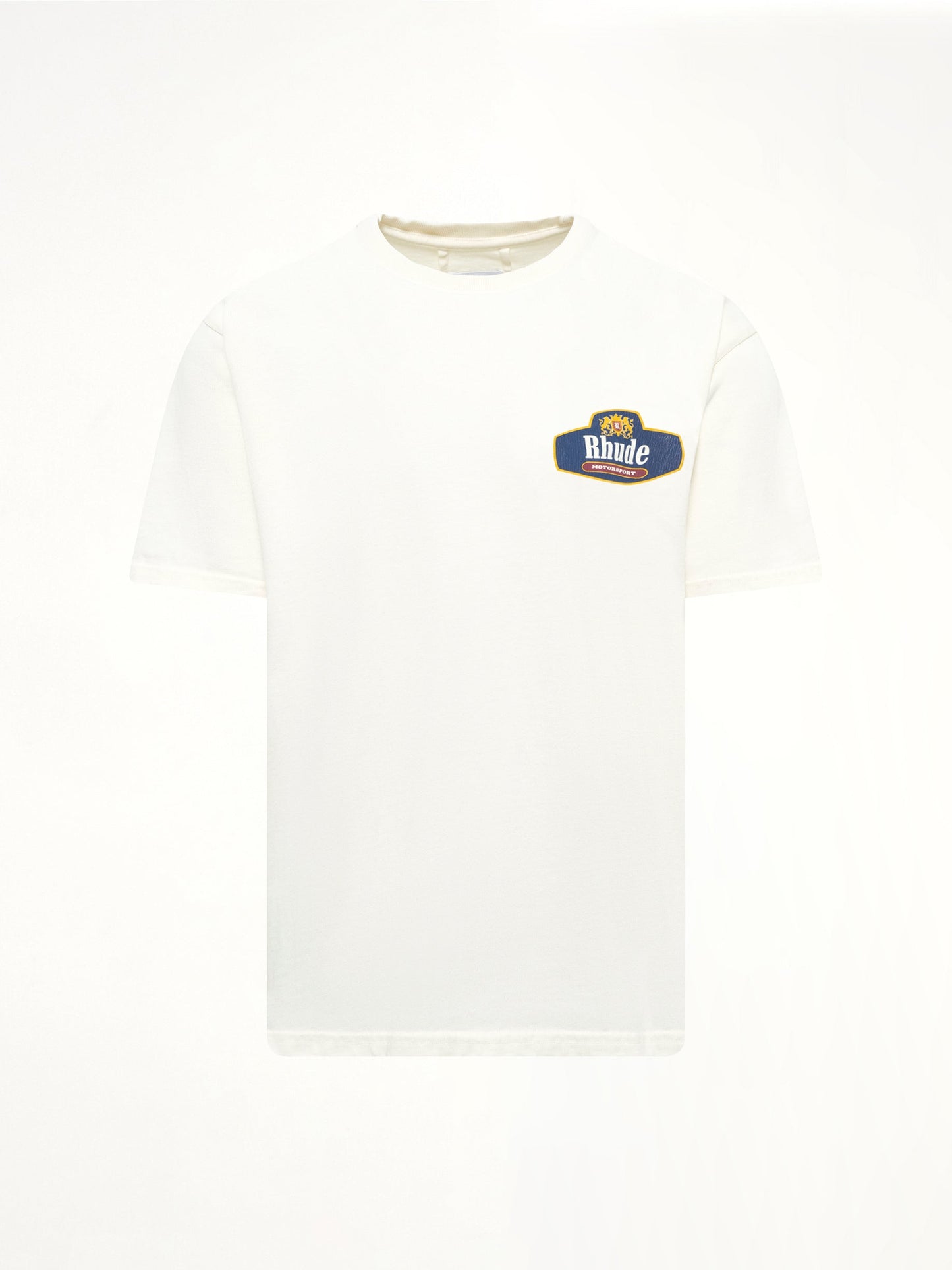Rhude Racing Crest T-Shirt (White)
