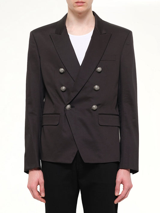 Image of Coats & Jackets. Product name - Balmain Jacket in Black colour by brand - BALMAIN