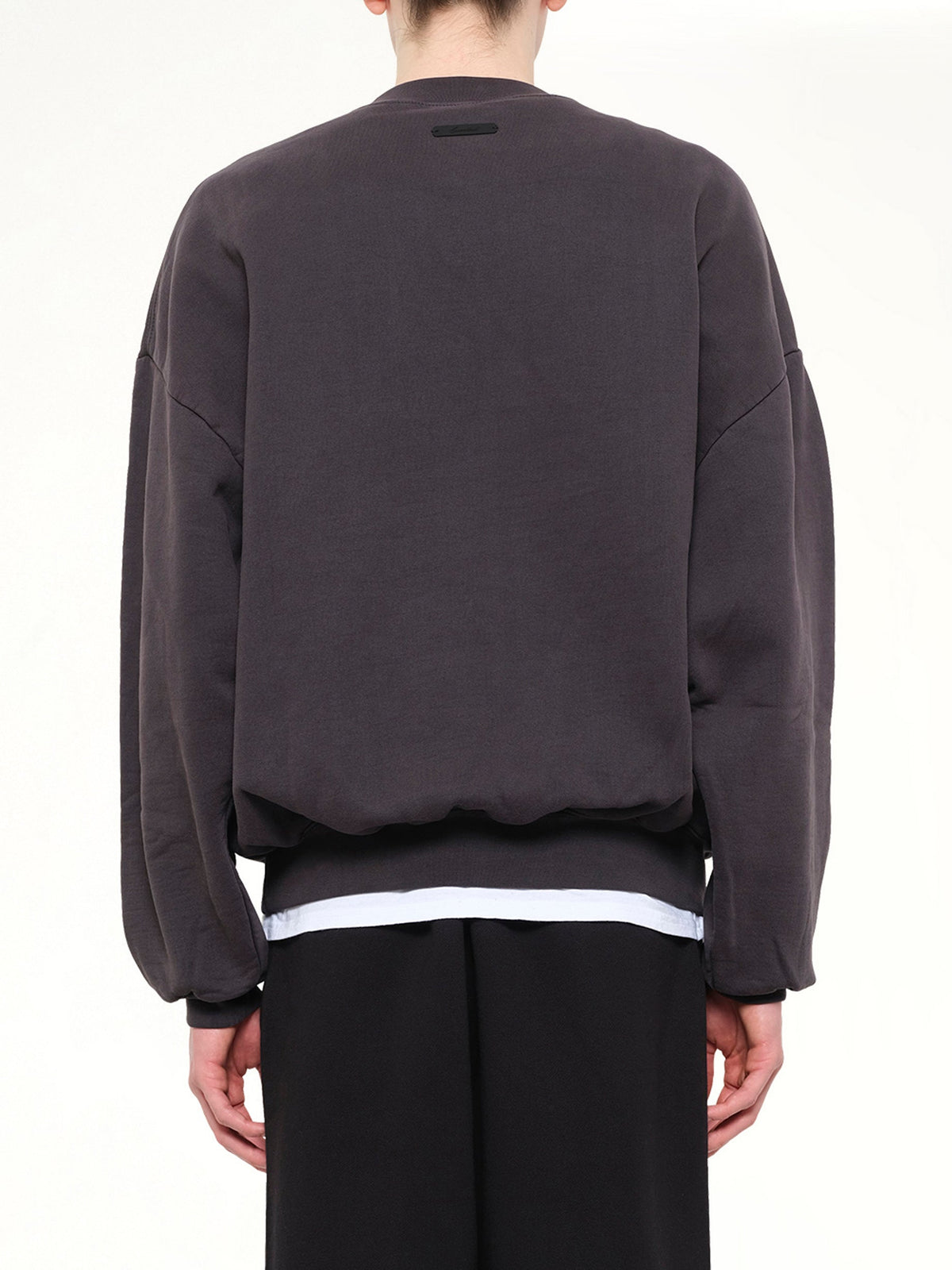 FEAR OF GOD ESSENTIALS Campus 90's Crewneck Sweatshirt (Black)