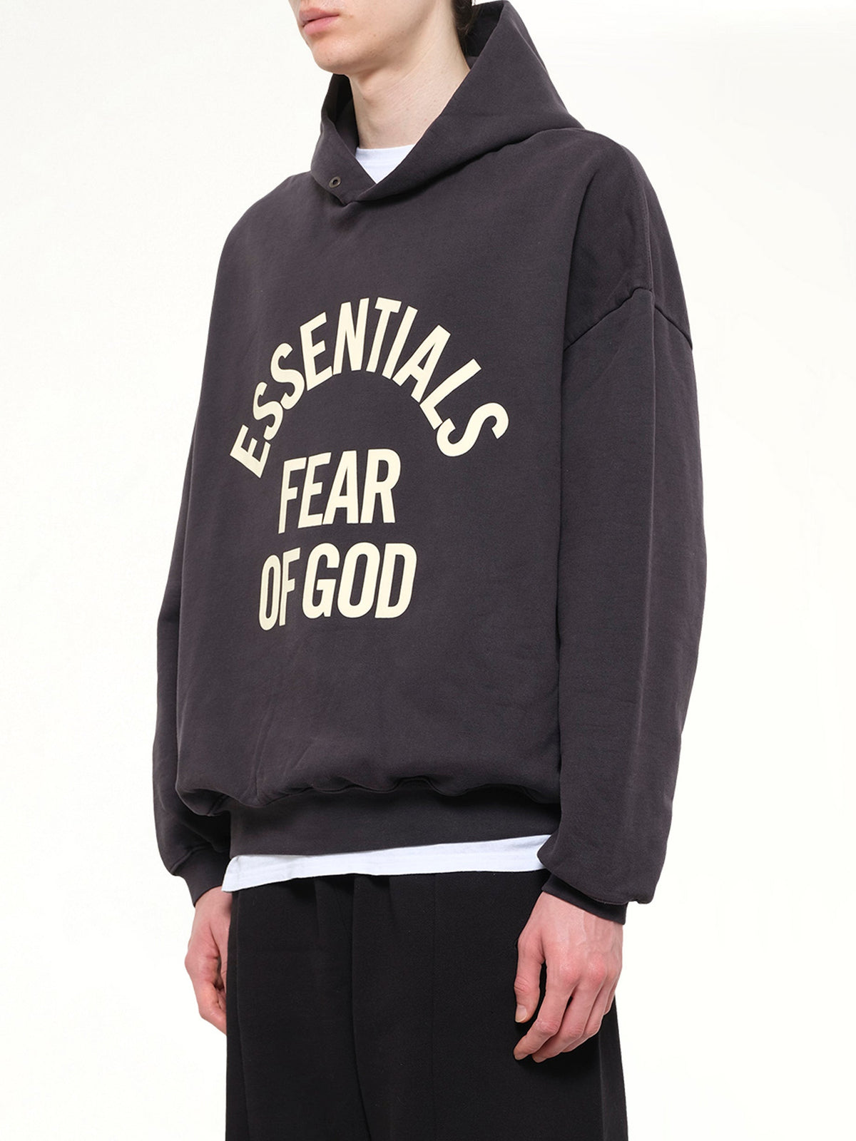 FEAR OF GOD ESSENTIALS Campus 90's Hoodie (Black)