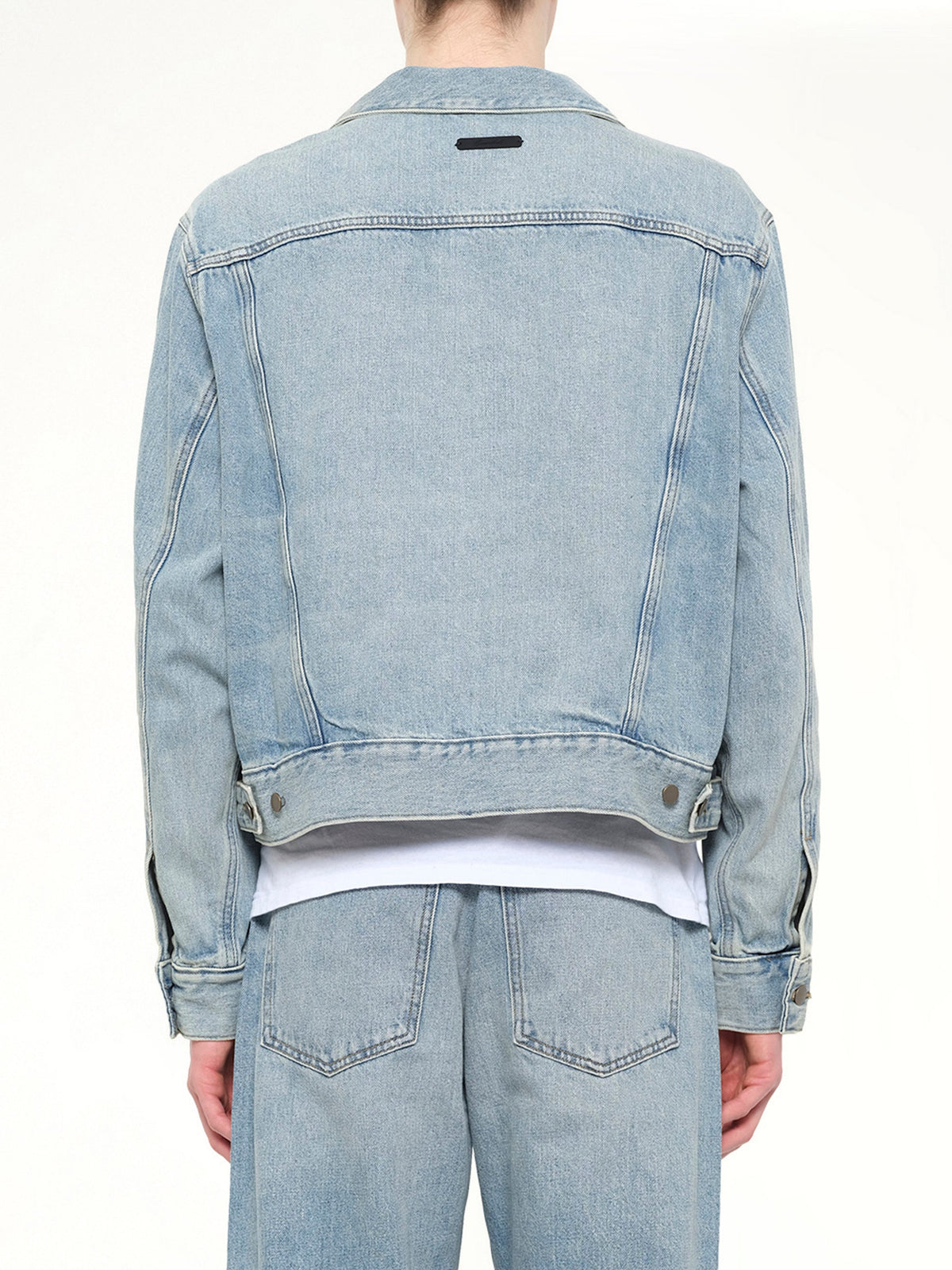 FEAR OF GOD ESSENTIALS Classic Denim Jacket (Blue)