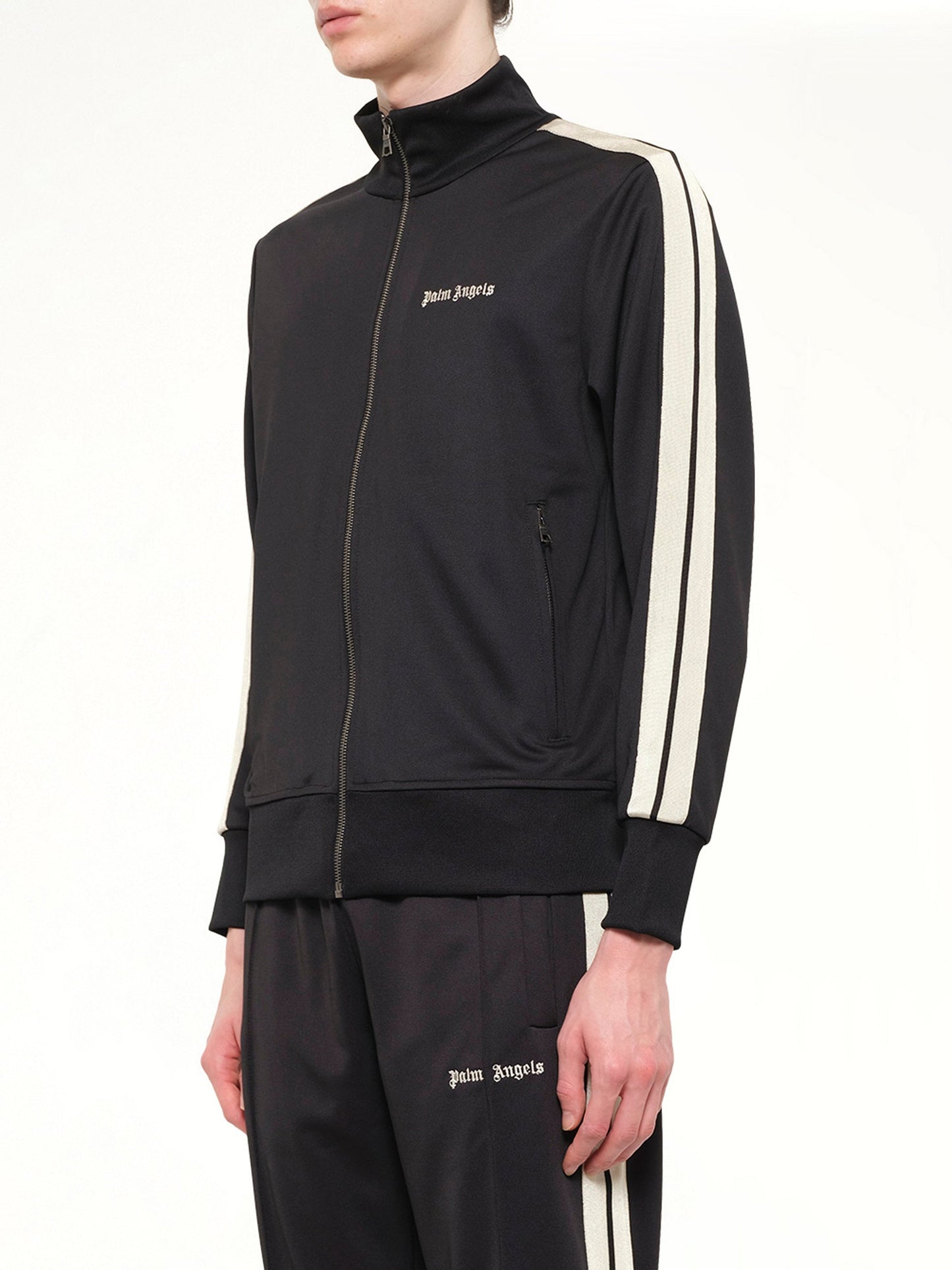PALM ANGELS Classic Logo Track Top (Black)