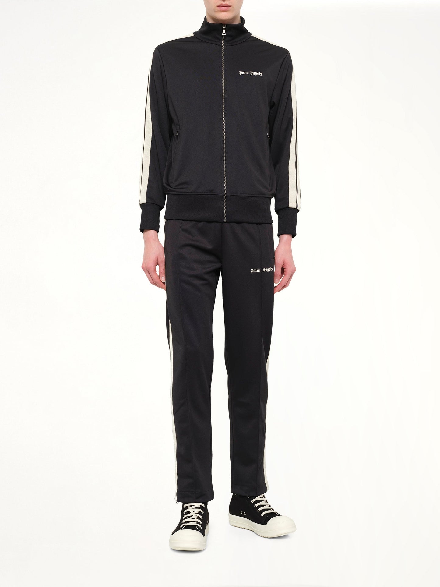 PALM ANGELS Classic Logo Track Top (Black)