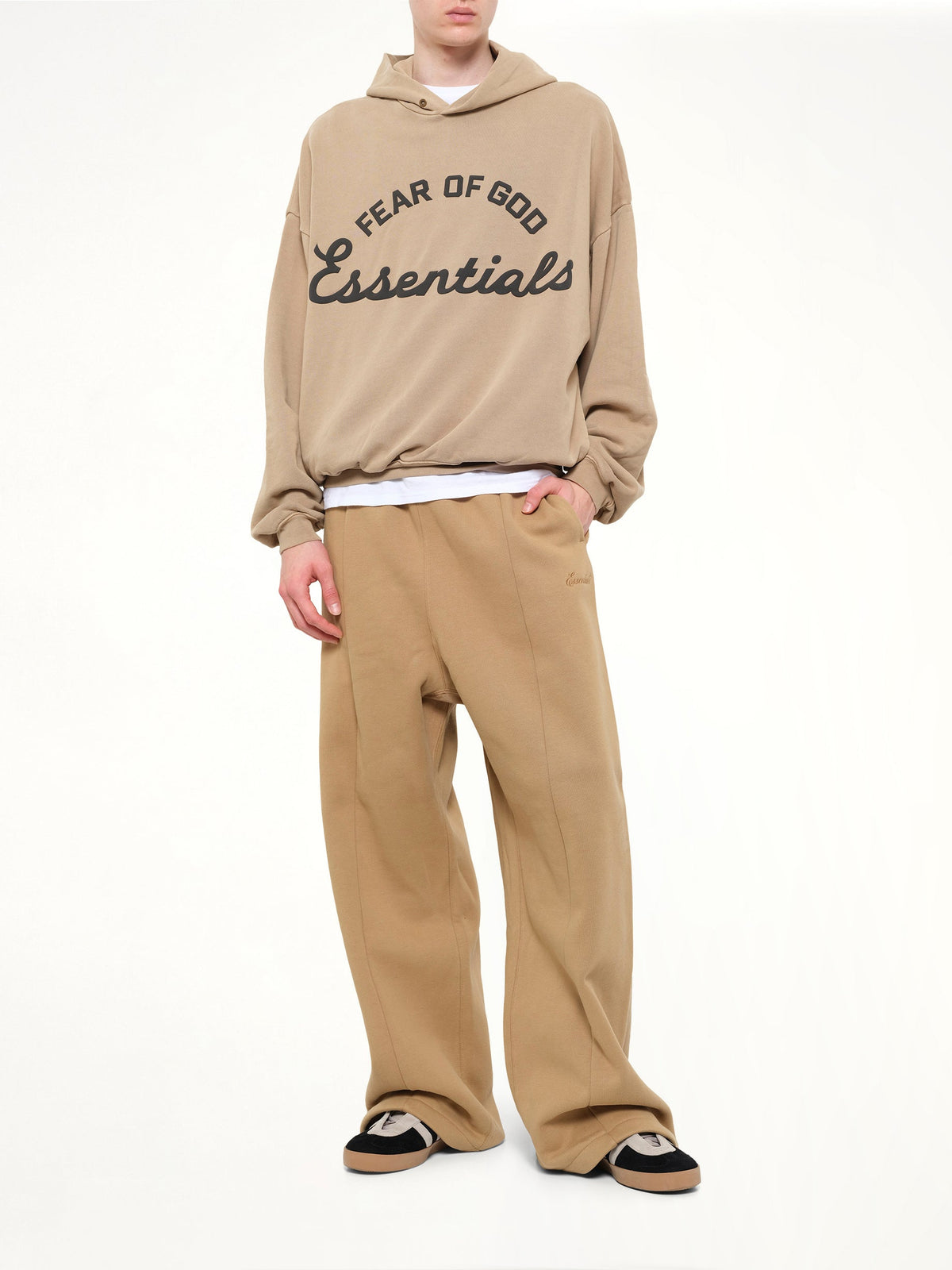 FEAR OF GOD ESSENTIALS Signature Lounge Sweatpant (Brown)