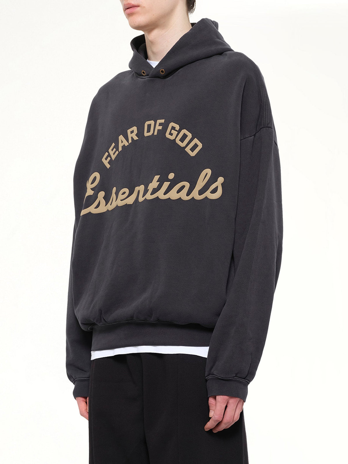 FEAR OF GOD ESSENTIALS Training 90's Hoodie (Black)