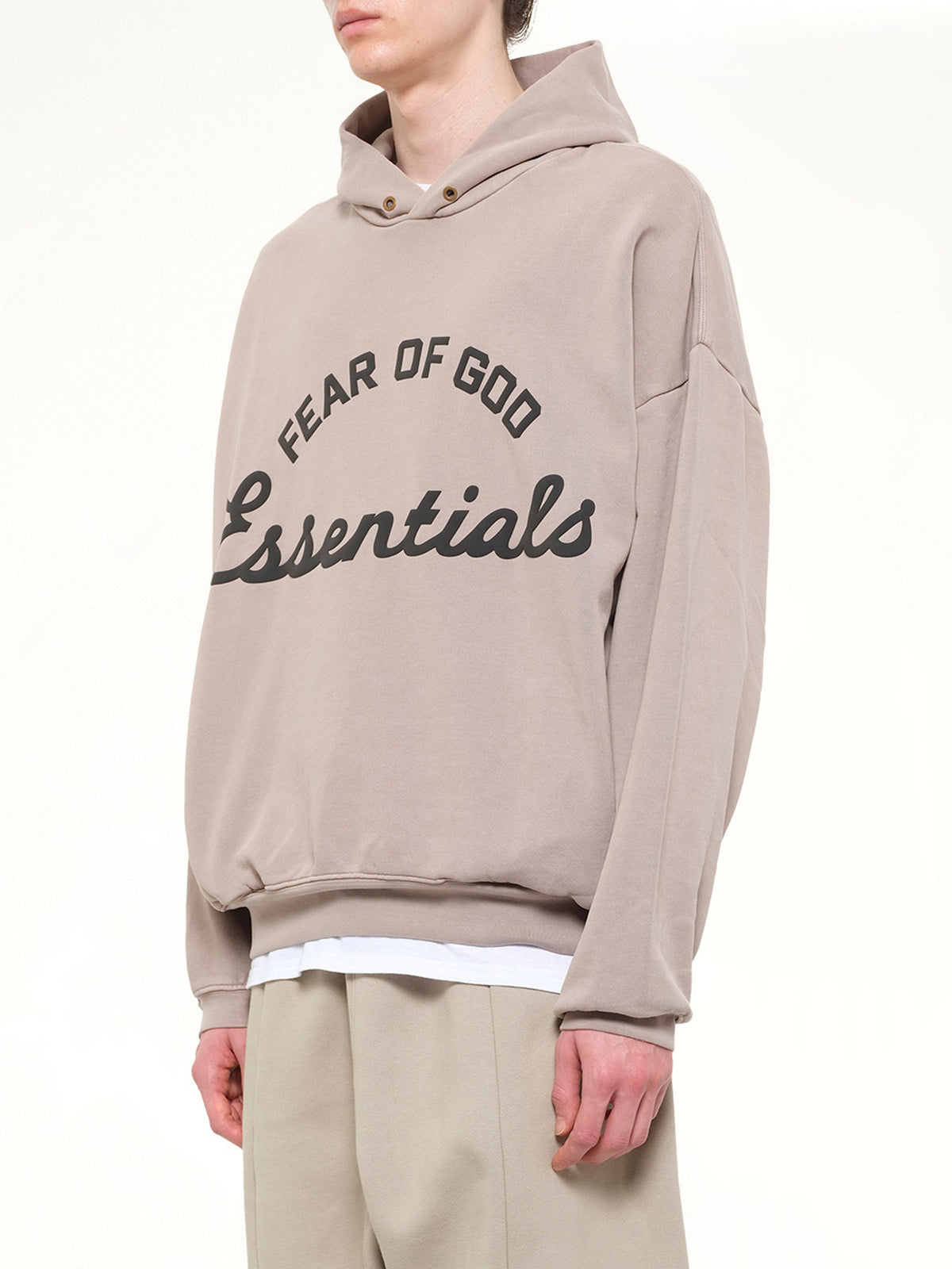 FEAR OF GOD ESSENTIALS Training 90's Hoodie (Grey)