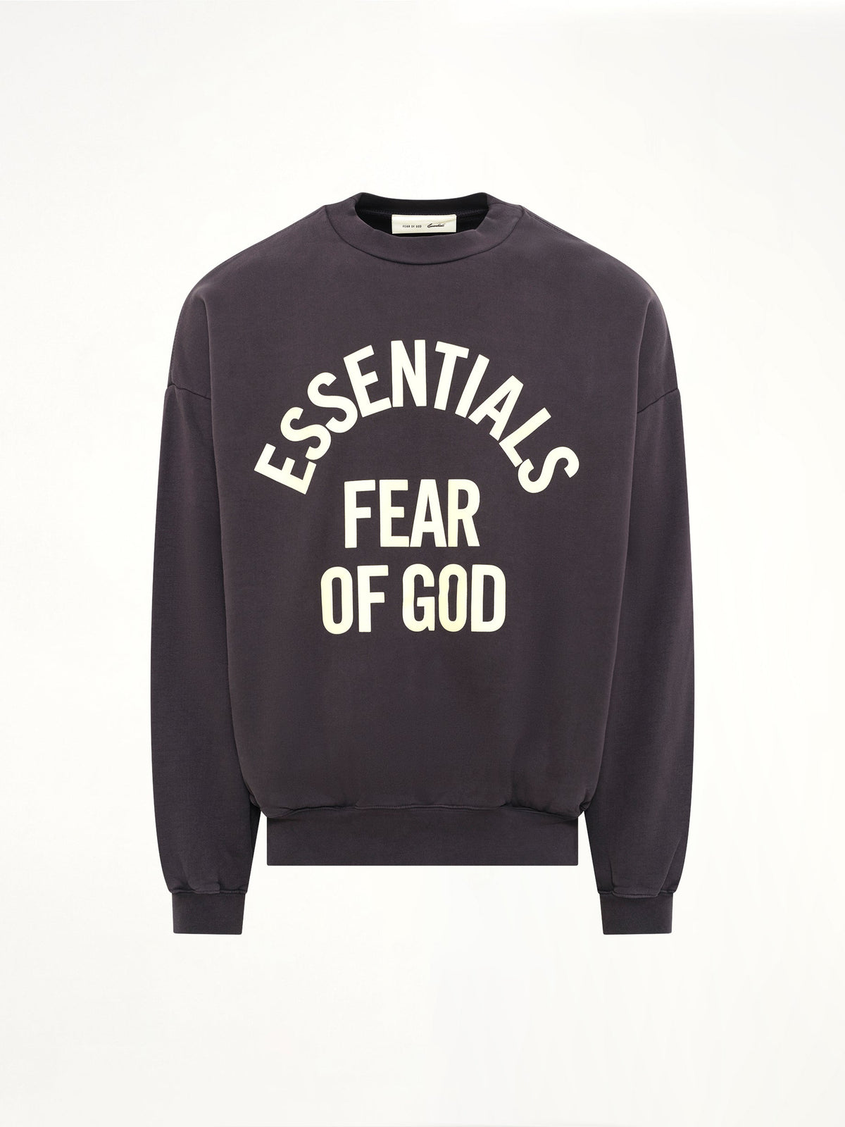 FEAR OF GOD ESSENTIALS Campus 90's Crewneck Sweatshirt (Black)