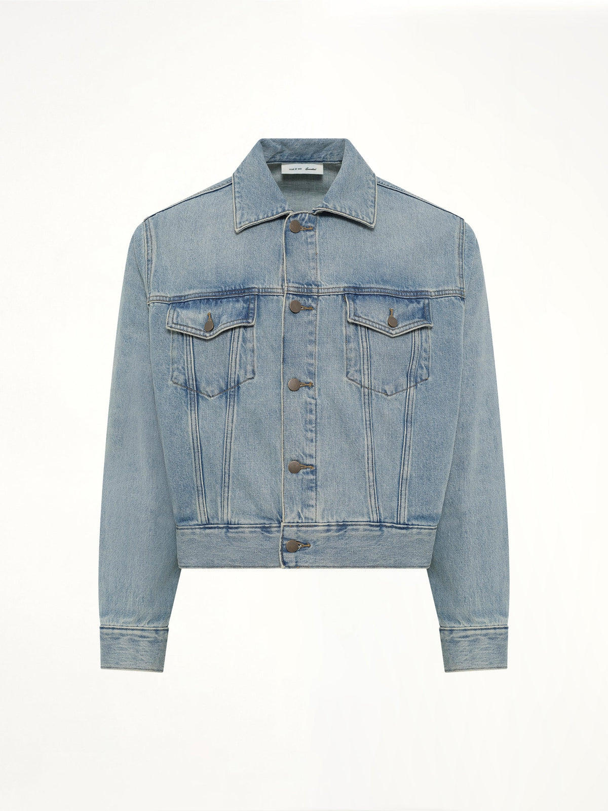 FEAR OF GOD ESSENTIALS Classic Denim Jacket (Blue)