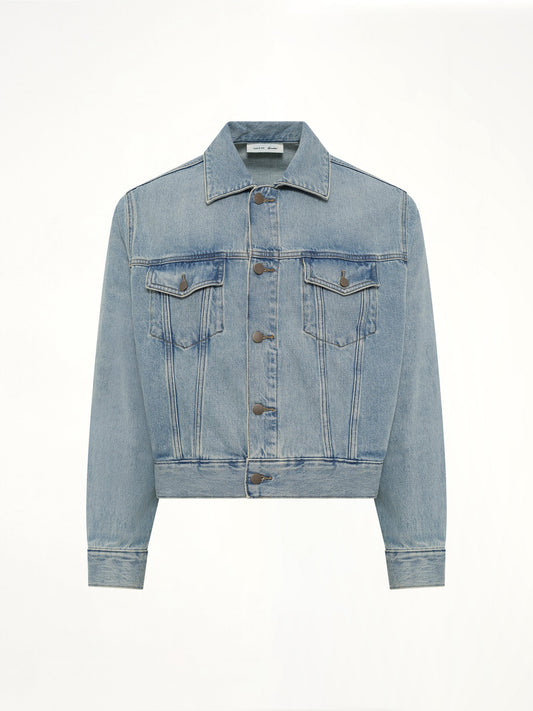 FEAR OF GOD ESSENTIALS Classic Denim Jacket (Blue)