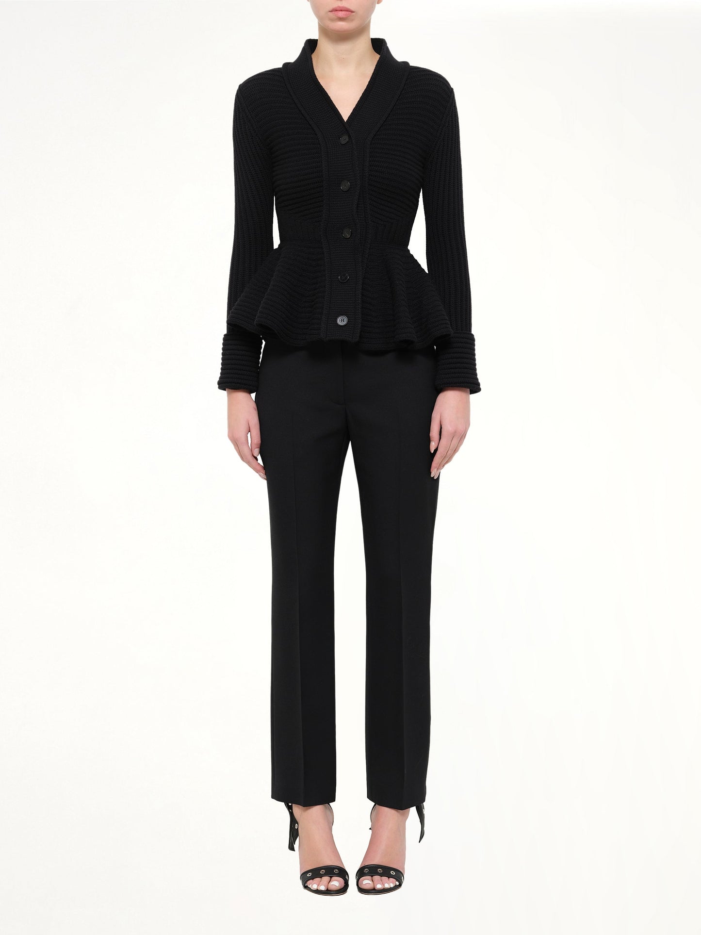 Alexander McQueen Chunky Cardigan (Black)
