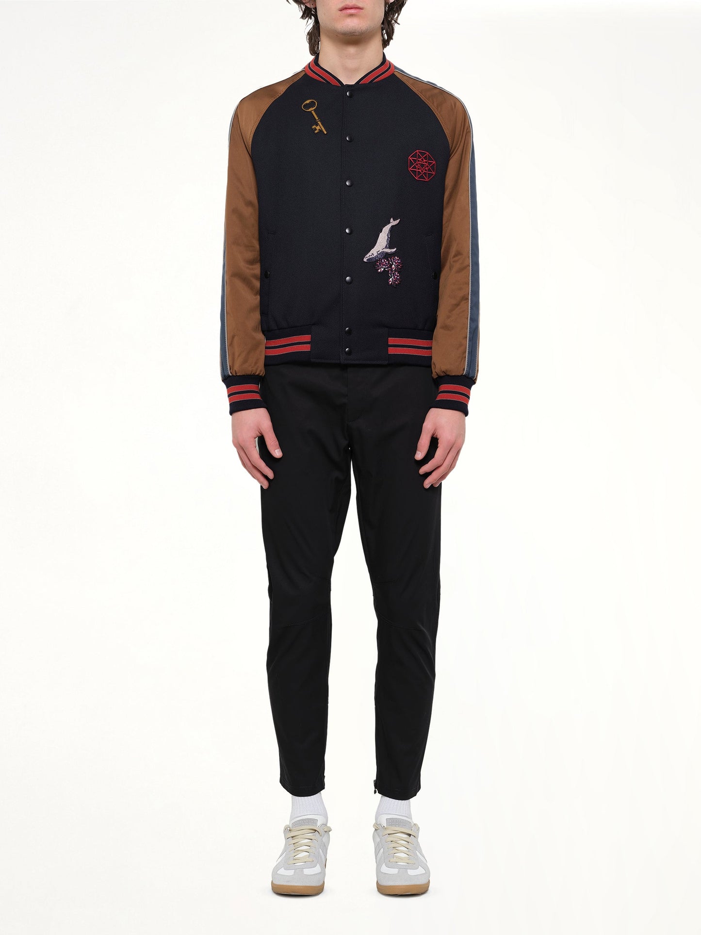 LANVIN Baseball Jacket Cavalry (Navy)