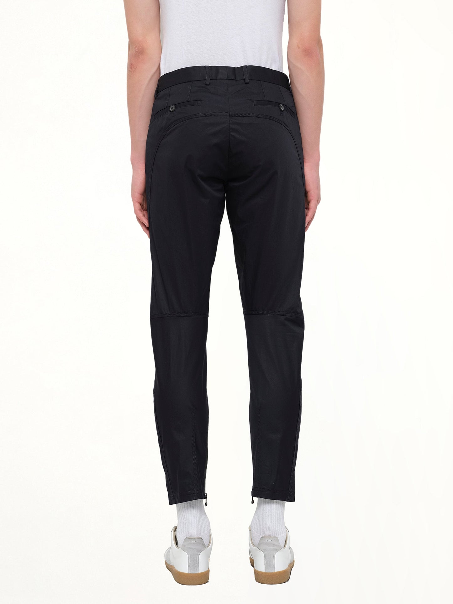 LANVIN Biker Pants (Navy)