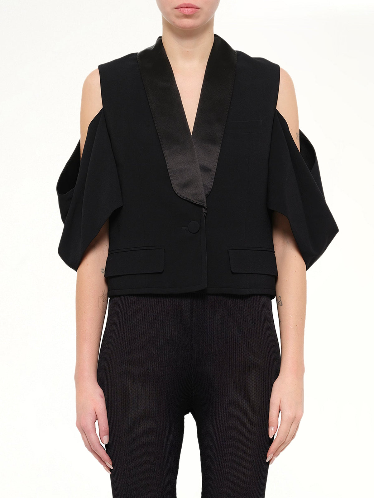Image of Coats & Jackets. Product name - Classic Jacket in Black colour by brand - GIVENCHY